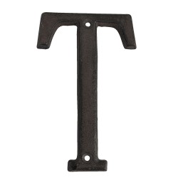 Clayre & Eef Iron Letter T...