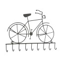 Clayre & Eef Key Rack 32x23 cm Black Iron Bicycle