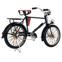 Clayre & Eef Miniatura decorativa Bicicletta 21x7x13 cm Nero Ferro