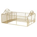 Clayre & Eef Drying Rack 40x27x18 cm Gold colored Iron