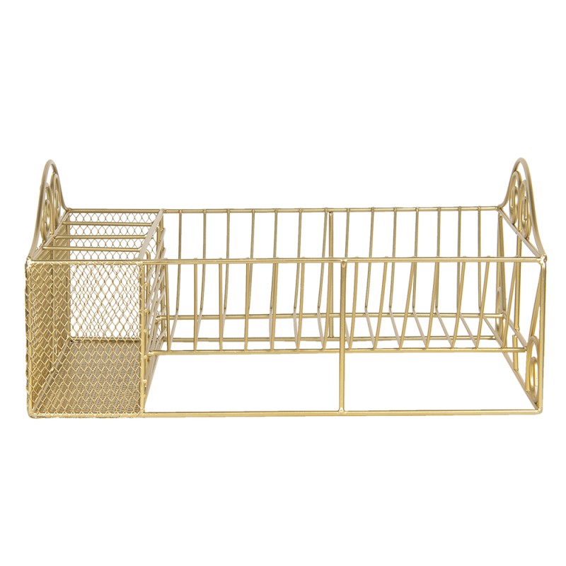 Clayre & Eef Drying Rack 40x27x18 cm Gold colored Iron