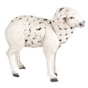 Clayre & Eef Décoration Mouton 49x17x45 cm Blanc Fer