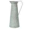 Clayre & Eef Decoration can 23x18x44 cm Grey Iron
