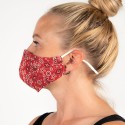 Clayre & Eef Masque lavable Rouge Coton