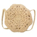 Juleeze Women's Handbag Ø 20 cm Beige Polyester Round