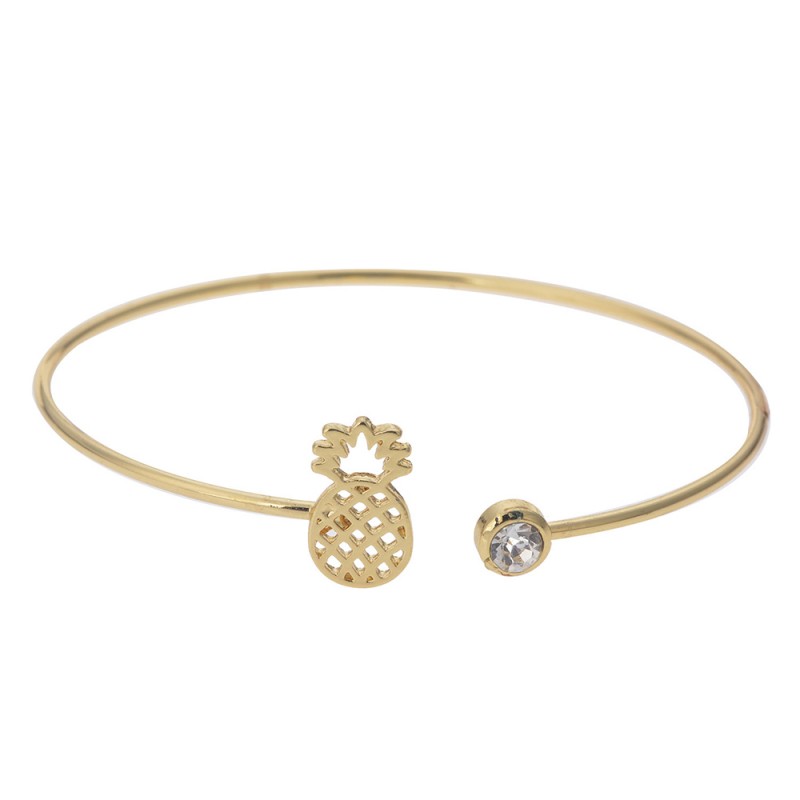 Juleeze Bracelet for women Gold colored Metal Round