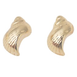 Juleeze Earrings Shell Gold...
