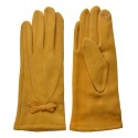 Juleeze Winterhandschuhe 8x24 cm Gelb Polyester