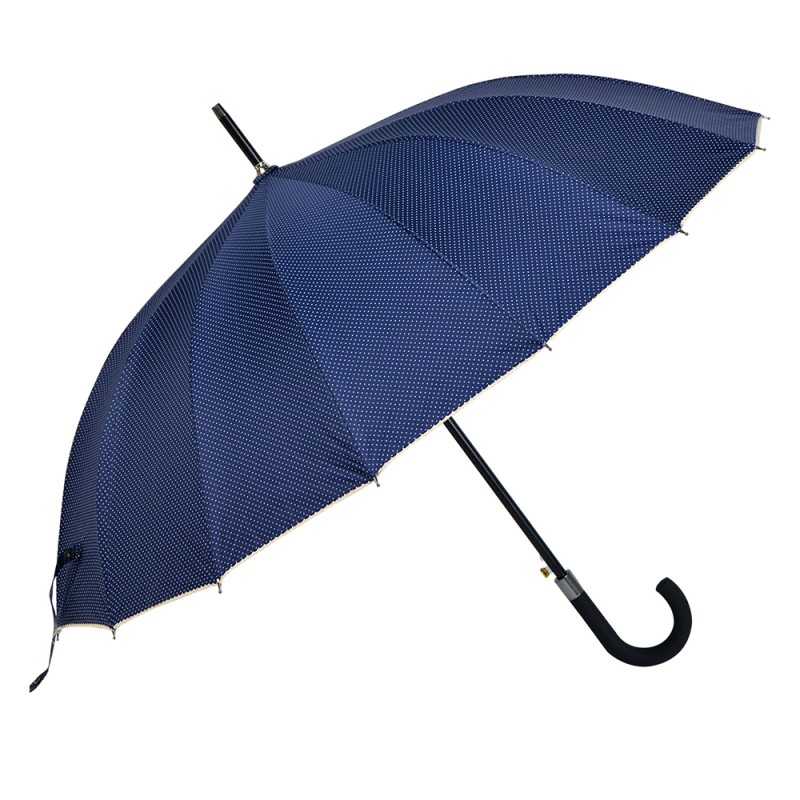 Juleeze Parapluie pour adultes Ø 60 cm Bleu Polyester Points