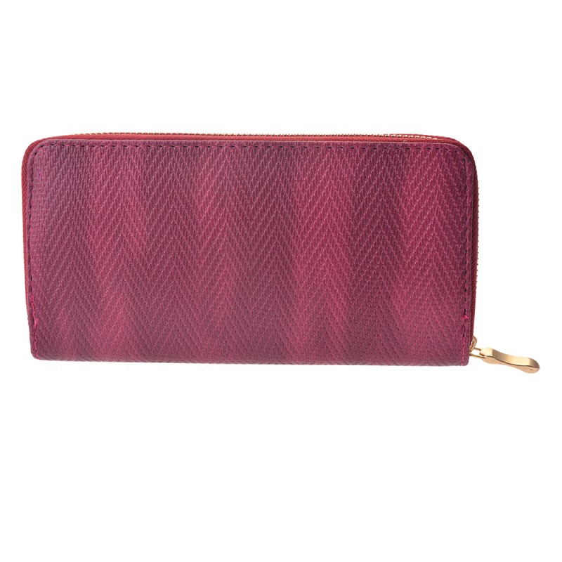 Juleeze Wallet 19x11 cm Red Artificial Leather Rectangle