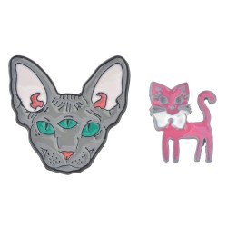 Melady Brooch Cats 3x1x3 cm...