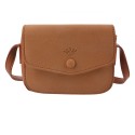 Melady Women's Handbag 18x12 cm Brown Plastic Rectangle
