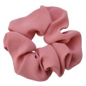 Melady Elastico per capelli scrunchie Rosa Sintetico Rotondo