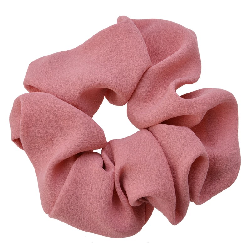 Melady Scrunchie Hair Elastic Pink Synthetic Round