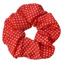 Melady Elastico per capelli scrunchie Rosso Sintetico Rotondo