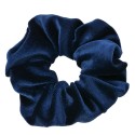 Melady Élastique à cheveux scrunchie Bleu Synthétique Rond