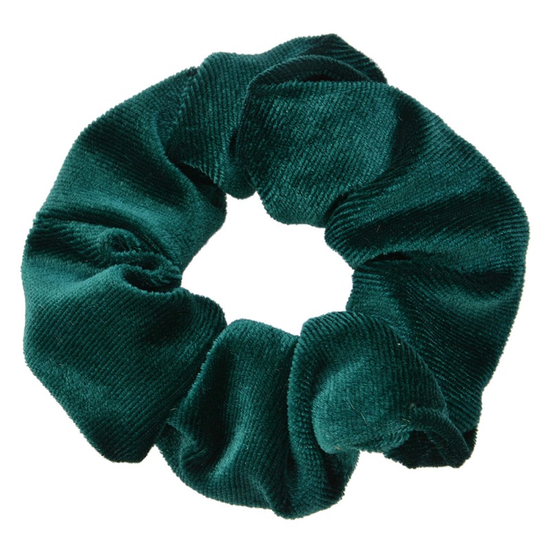 Melady Scrunchie Hair Elastic Green Synthetic Round