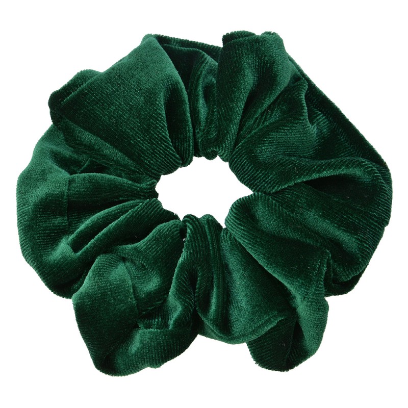 Melady Elastico per capelli scrunchie Verde Sintetico Rotondo