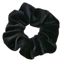 Melady Scrunchie Hair Elastic Black Synthetic Round