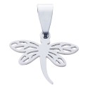 Melady Pendant necklace women Silver colored Metal Dragonfly