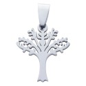 Melady Pendant necklace women Silver colored Metal Tree