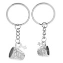 Melady Keychain Silver colored Metal Cups