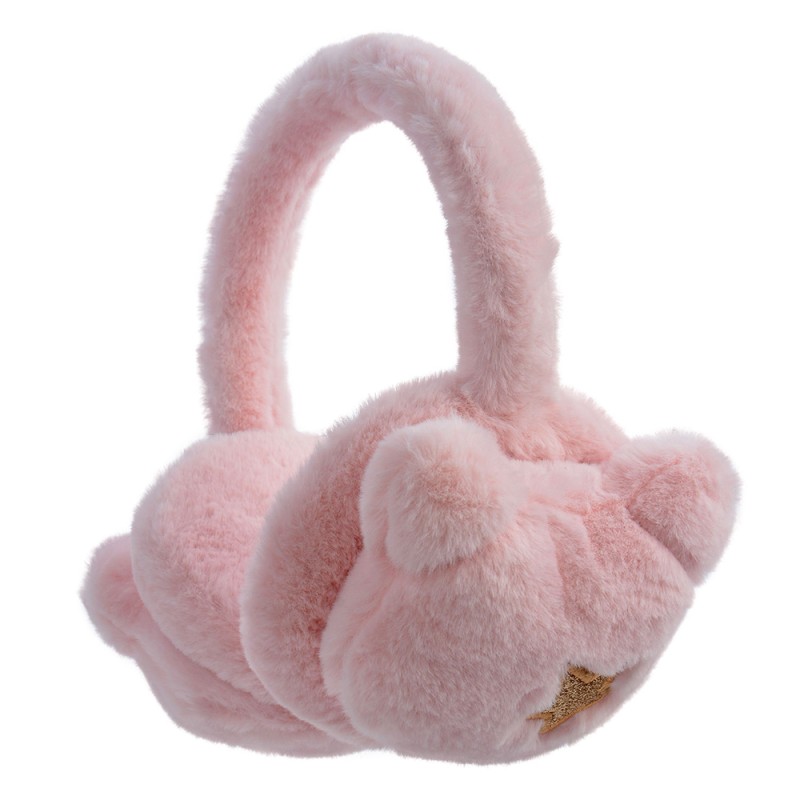 Melady Cache-oreilles pour enfants Verstelbaar Rose Polyester