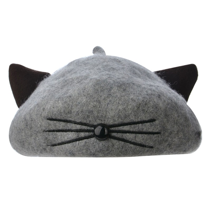 Melady Children's Cap Ø 23x3 cm Grey Synthetic Round