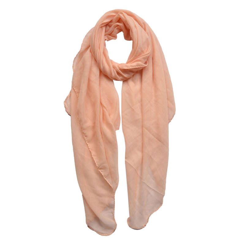 Melady Solid Colour Scarf 80x180 cm Pink Synthetic