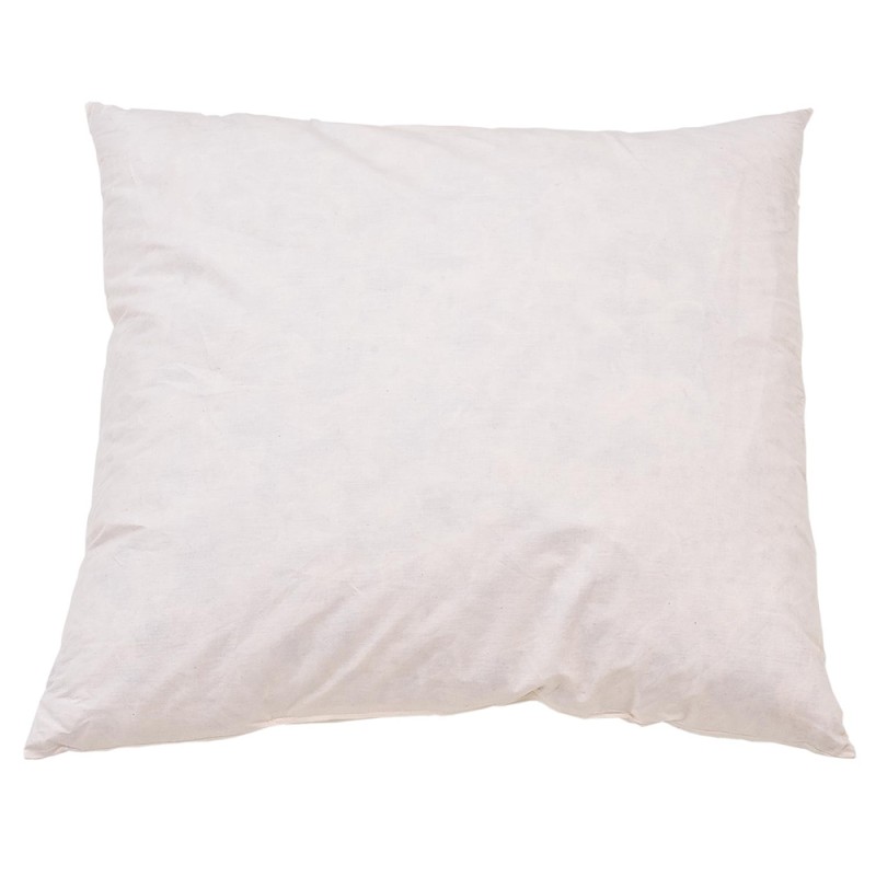 Clayre & Eef Garniture de coussin Plumes 60x70 cm Blanc Plumes Rectangle