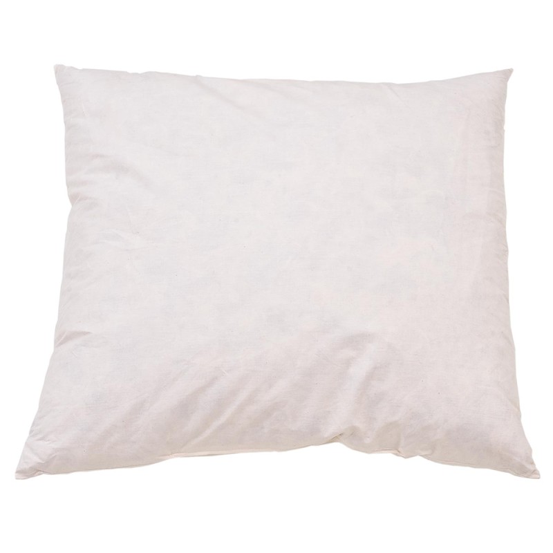 Clayre & Eef Imbottitura per cuscino Piume 60x70 cm Bianco Piume Rettangolo
