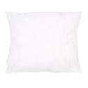 Clayre & Eef Garniture de coussin 40x40 cm Blanc Synthétique Carré