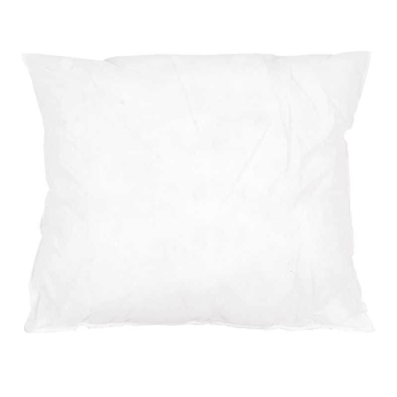 Clayre & Eef Imbottitura per cuscino 40x40 cm Bianco Sintetico Quadrato