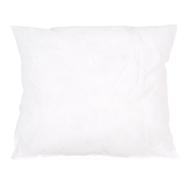 Clayre & Eef Imbottitura per cuscino 40x40 cm Bianco Sintetico Quadrato