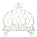 Clayre & Eef Cookbook Stand 34x17x35 cm White Iron