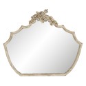Clayre & Eef Mirror 70x58 cm Beige Iron Rectangle