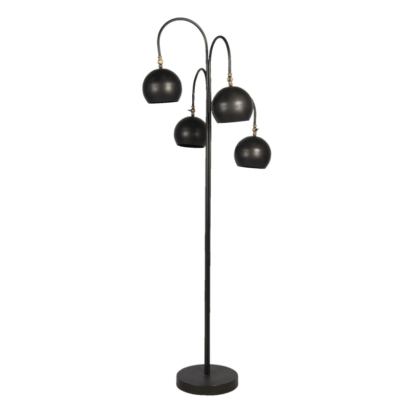 Clayre & Eef Floor Lamp Ø 50x175 cm Black Iron Rectangle