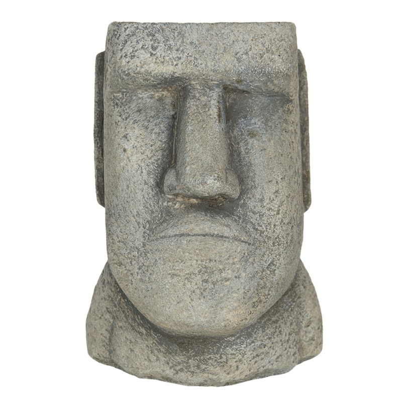 Clayre & Eef Planter 11x10x16 cm Grey Stone