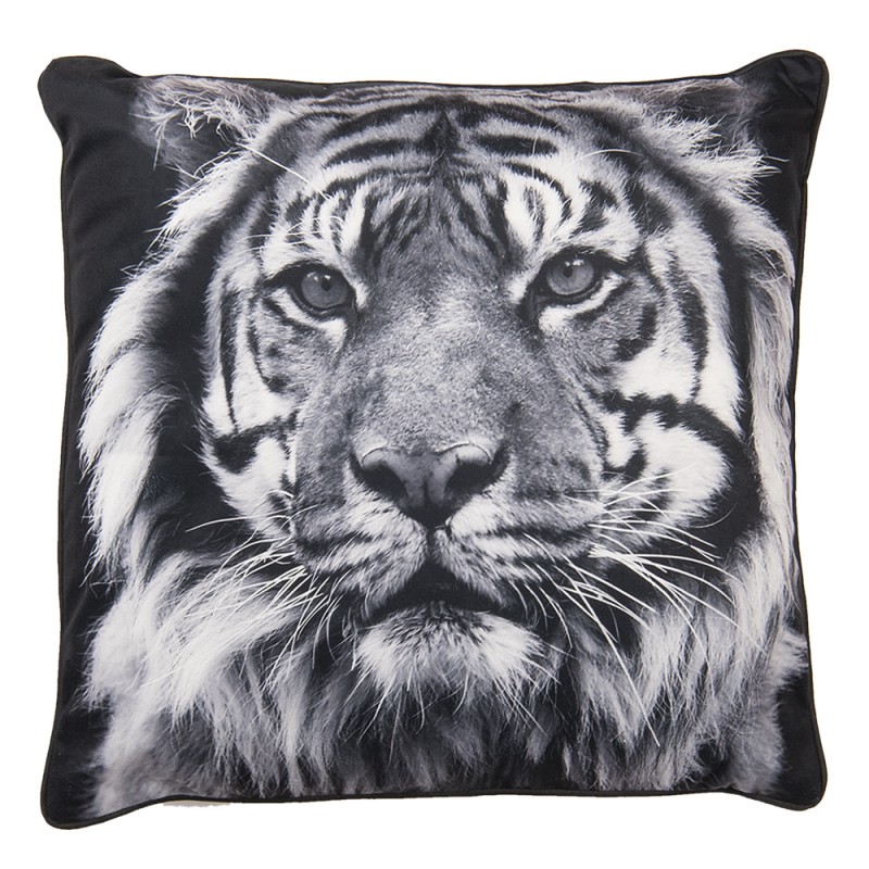 white tiger pillow