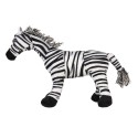 Clayre & Eef Fermaporta Zebra 37x13x30 cm Nero Bianco  Poliestere