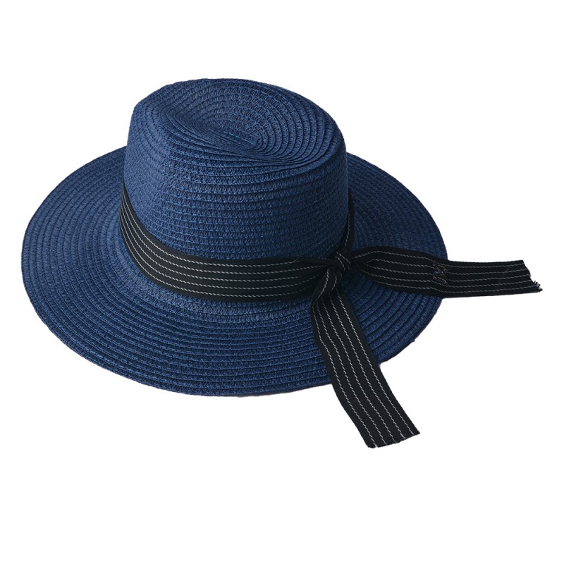 Juleeze Women's Hat Maat: 55 cm Blue Paper straw