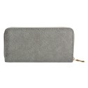 Juleeze Wallet 10x19 cm Silver colored Artificial Leather Rectangle