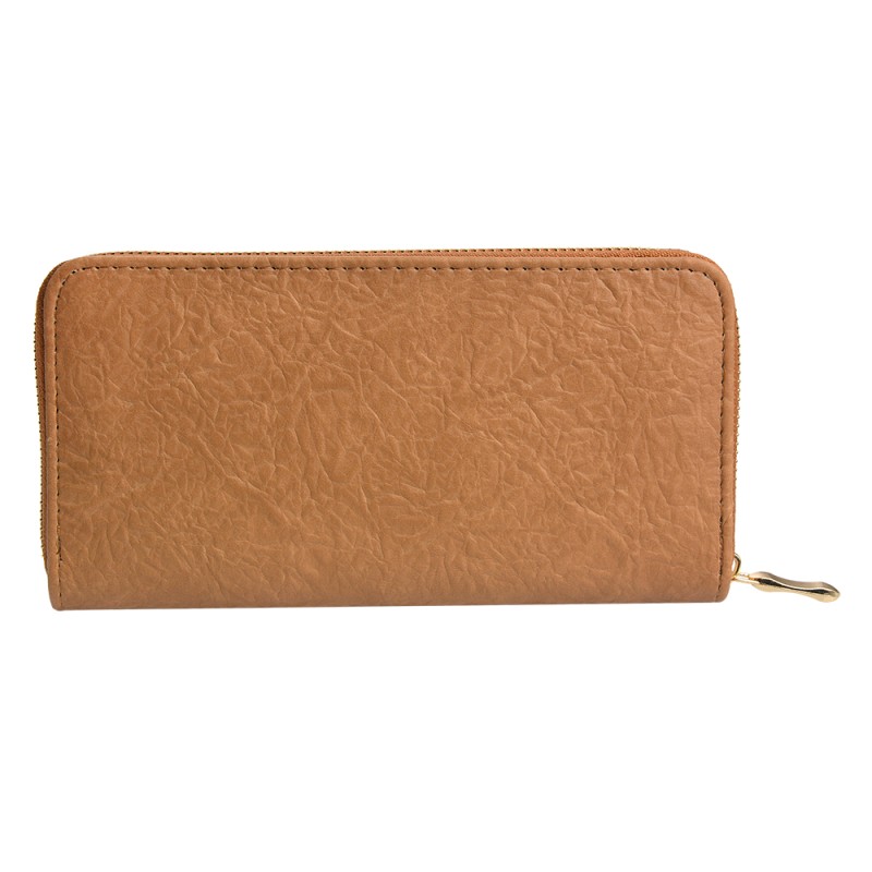 Juleeze Wallet 10x19 cm Brown Artificial Leather Rectangle