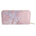 Juleeze Wallet 10x19 cm Pink Artificial Leather Rectangle