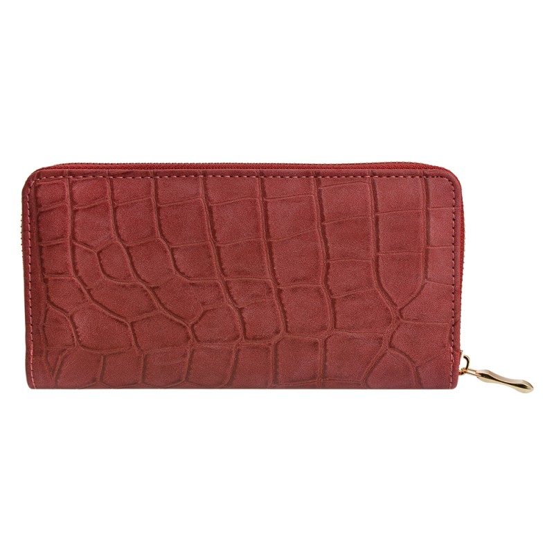 Juleeze Wallet 19x10 cm Red Artificial Leather Rectangle