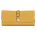 Juleeze Portefeuille 19x9 cm Jaune Cuir artificiel Rectangle