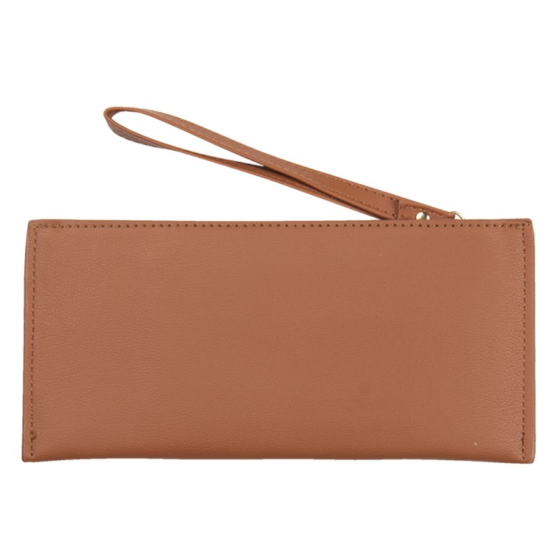 Juleeze Portefeuille 21x10 cm Marron Cuir artificiel Rectangle