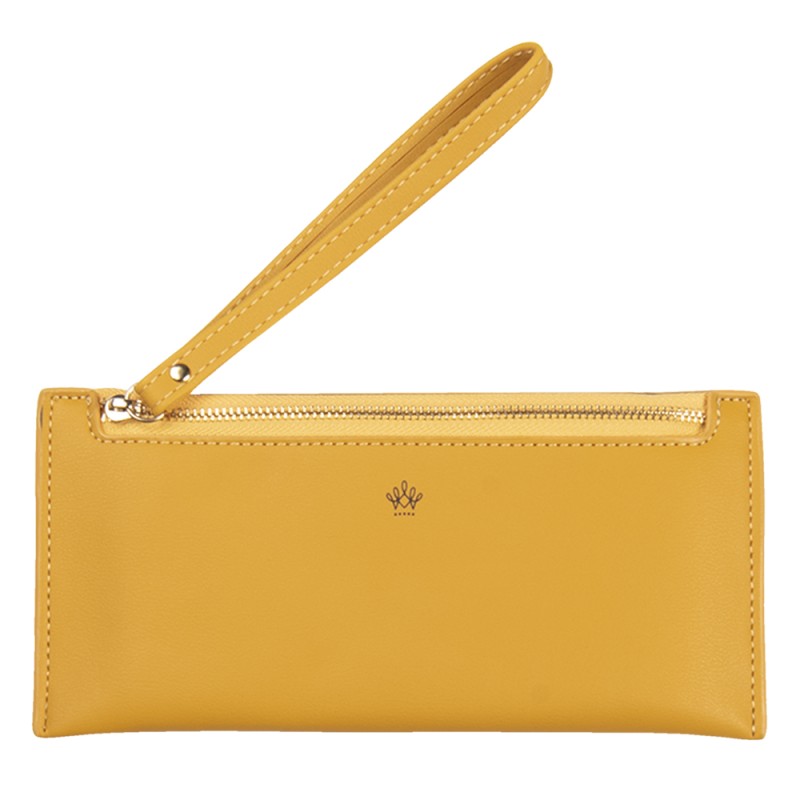 Juleeze Wallet 21x10 cm Yellow Artificial Leather Rectangle