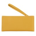 Juleeze Portafoglio 21x10 cm Giallo Pelle artificiale Rettangolo