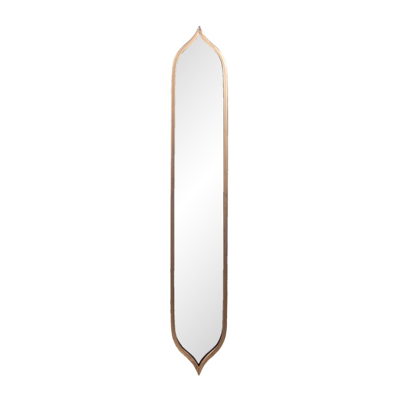 Clayre & Eef Mirror 20x121 cm Copper colored Metal Rectangle